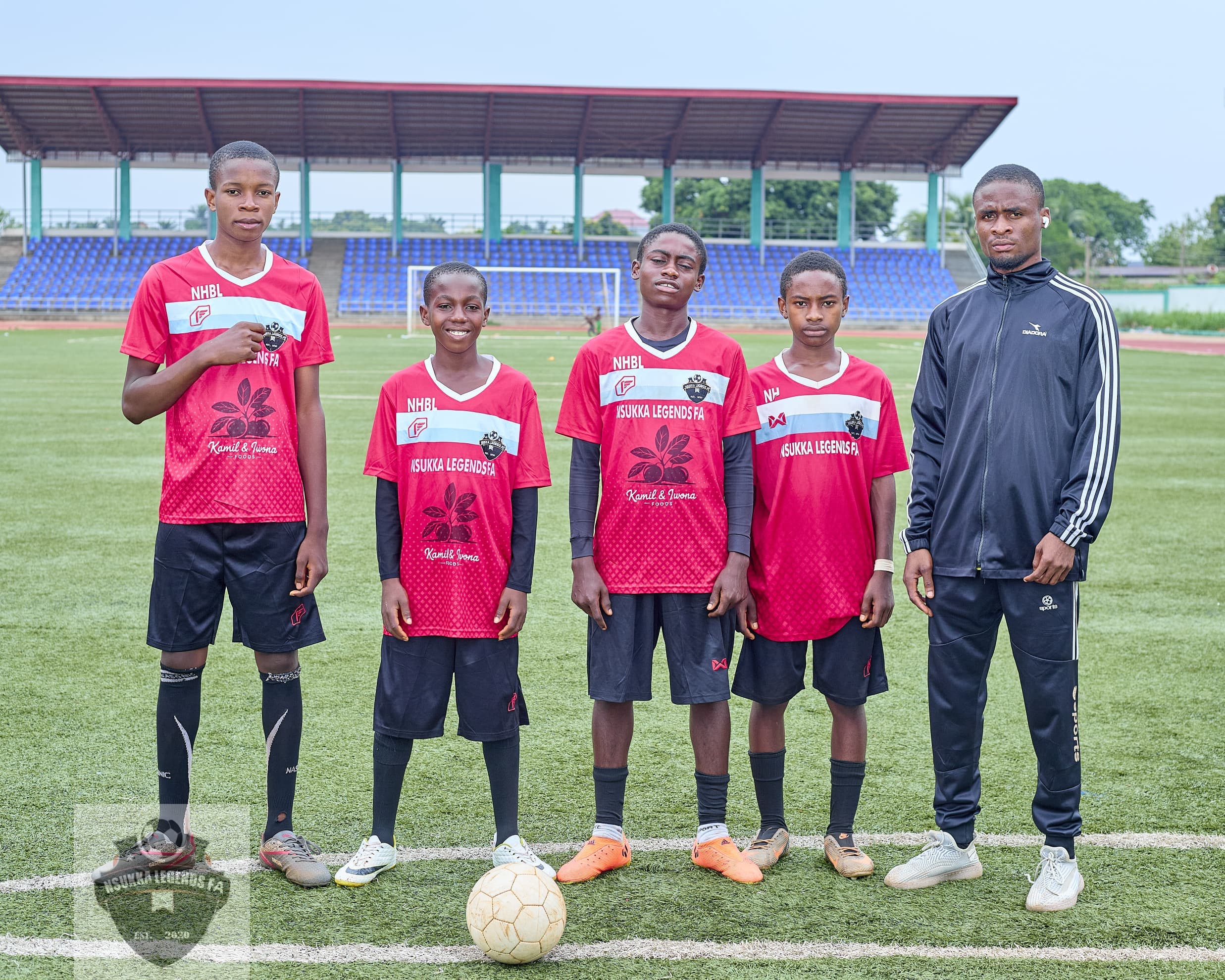 Students at Nsukka Legends